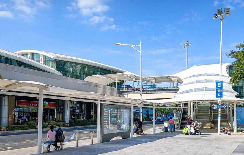 Xiamen Cruise Center Wind and Rain Corridor